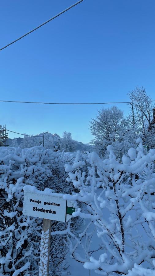 Pokoje Goscinne Siodemka Zakopane Buitenkant foto